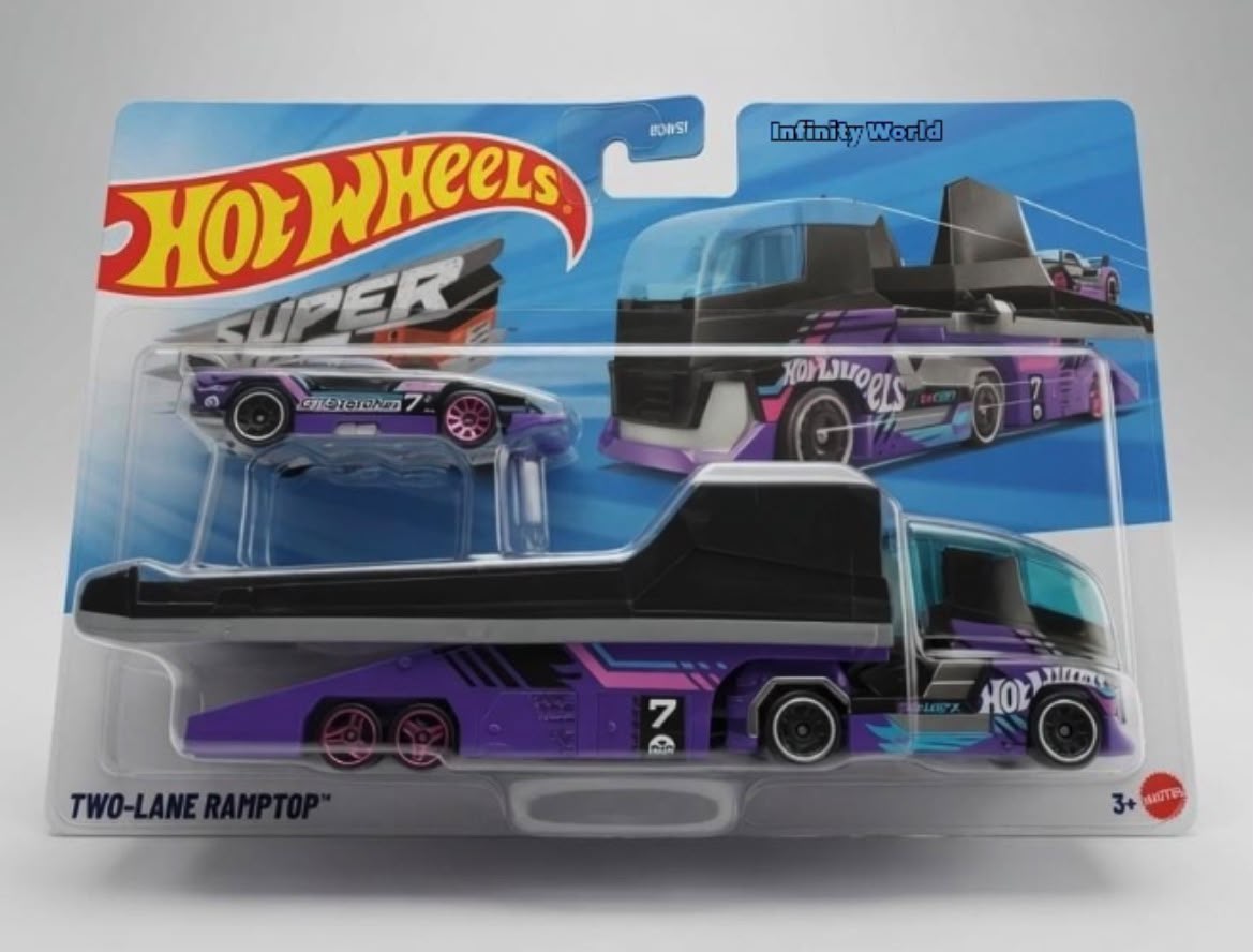 Hotwheels Super Rigs Two-Lane Ramptop