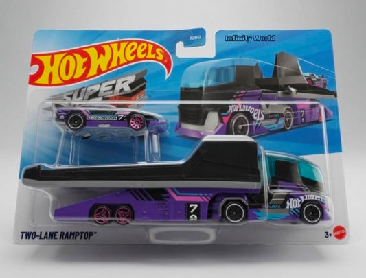Hotwheels Super Rigs Two-Lane Ramptop