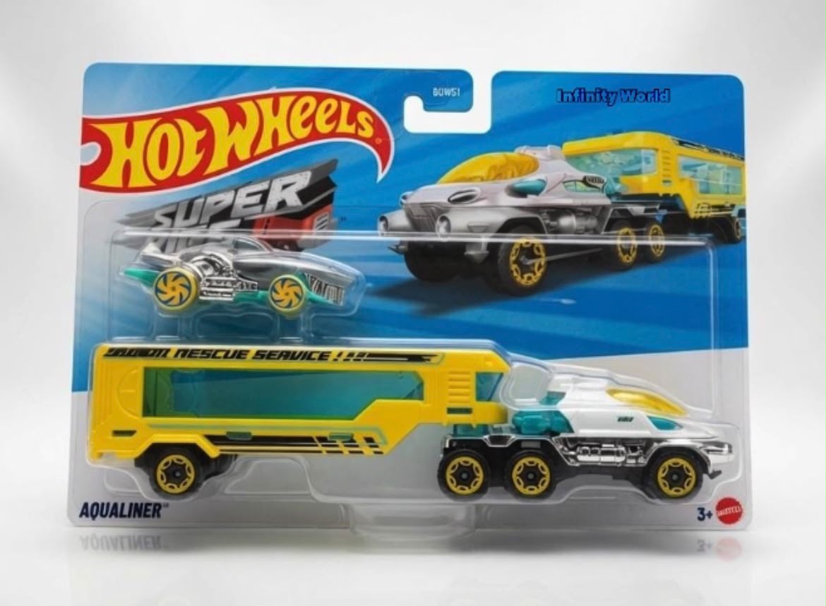 Hotwheels Super Rigs Aqualiner