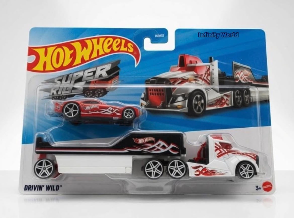Hotwheels Super Rigs Drivin' Wild