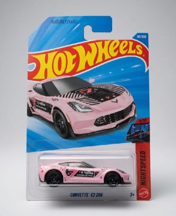 Hotwheels Corvette C7 Z06 Night Speed