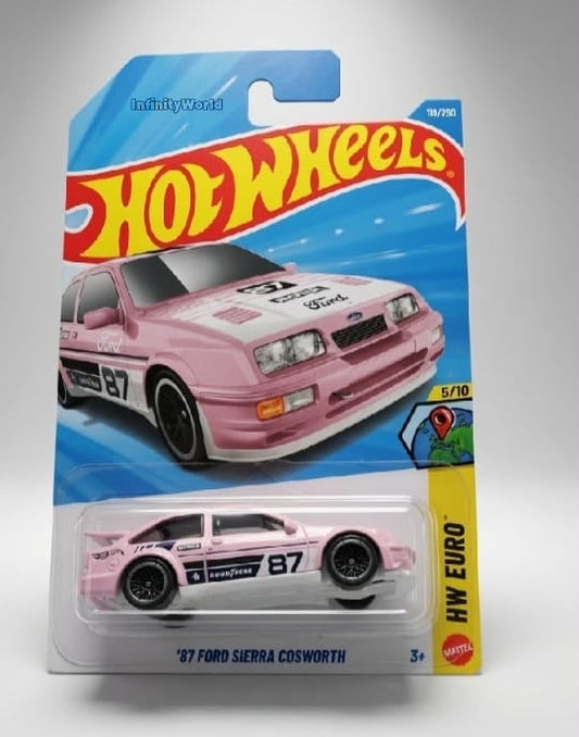 Hotwheels '87 Ford SIerra Cosworth Hw Euro