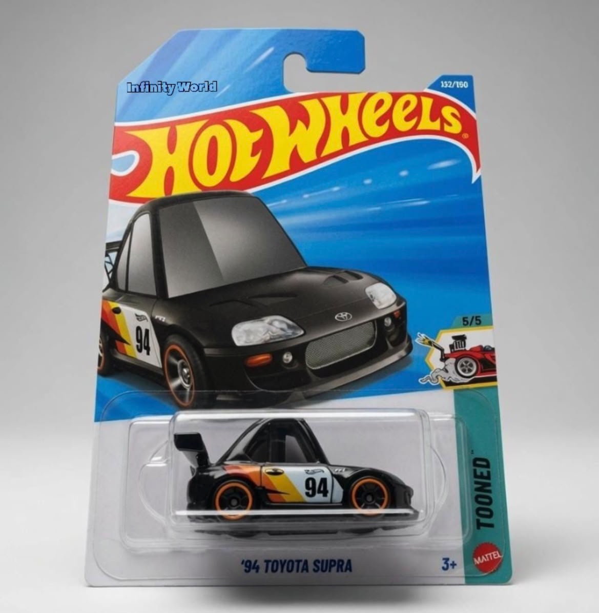 Hotwheels '94 Toyota Supra Tooned
