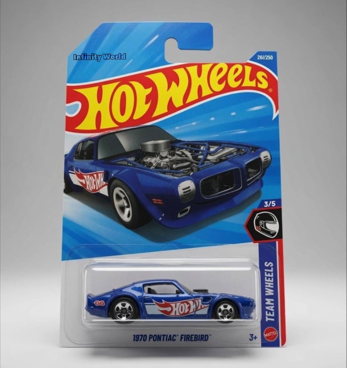 Hotwheels 1970 Pontiac Firebird Team Wheels