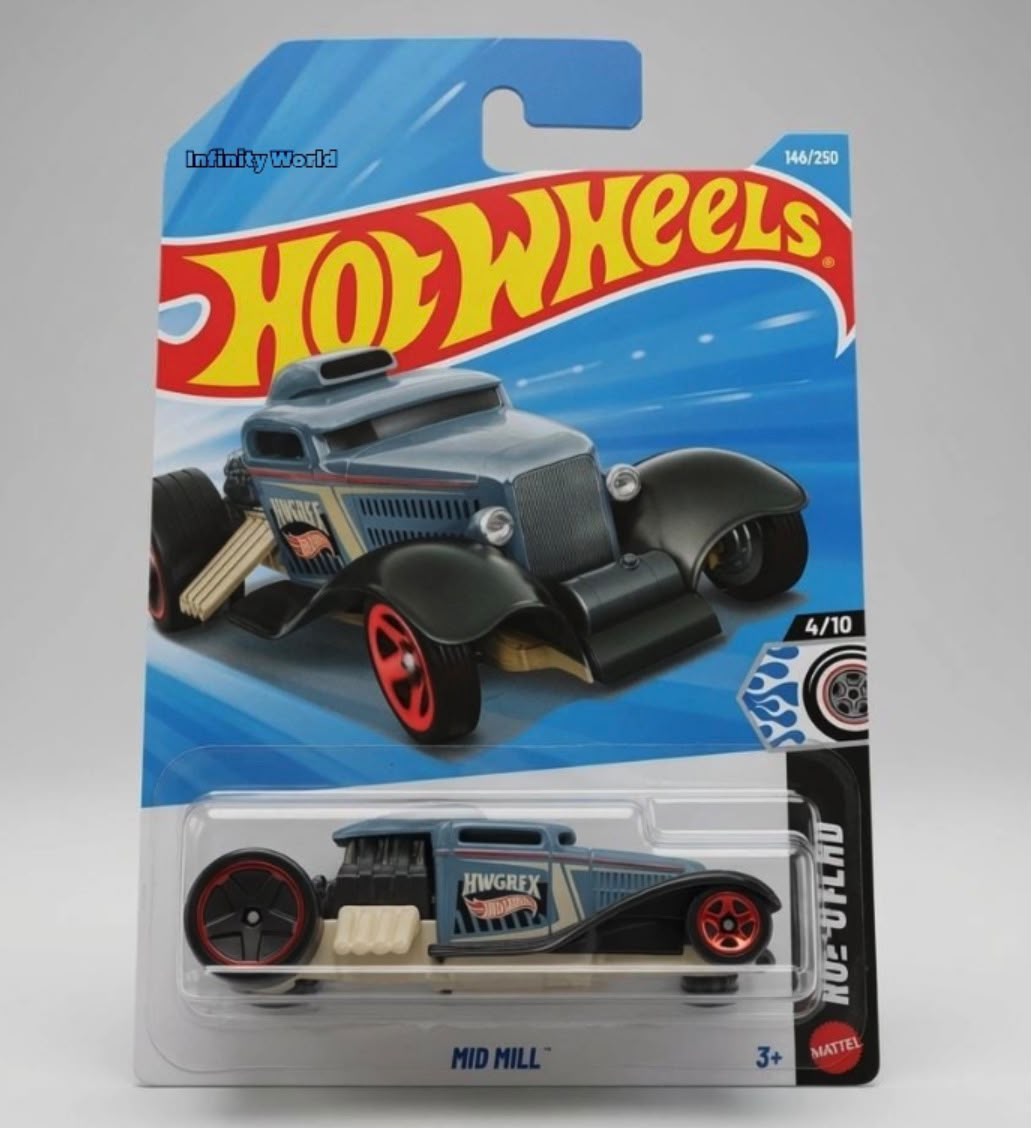 Hotwheels Mid Mill Rod Squad