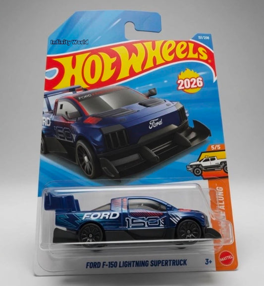 Hotwheels 2026 Ford F-150 Lightning Supertruck Truckin' Along