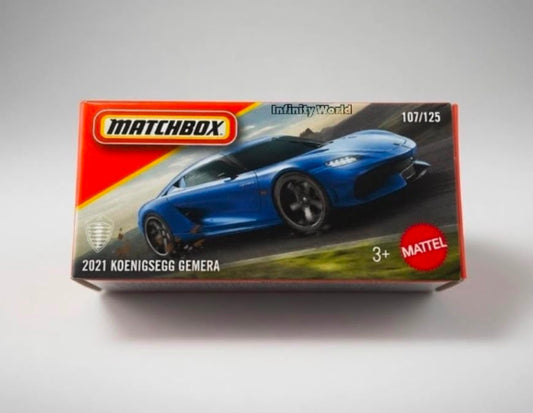 Matchbox 2021 Koenigsegg Gemera