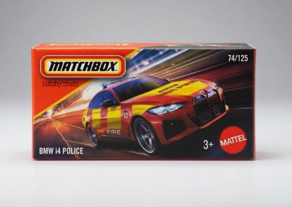 Matchbox Bmw i4 Police