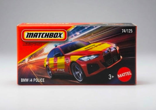 Matchbox Bmw i4 Police