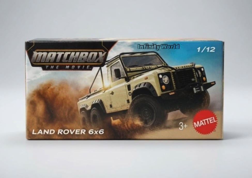 Matchbox The Movie Land Rover 6x6