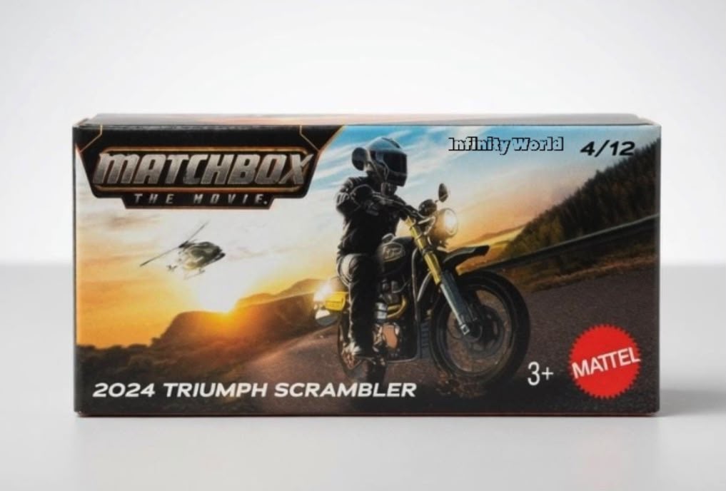 Matchbox The Movie 2024 Triumph Scrambler