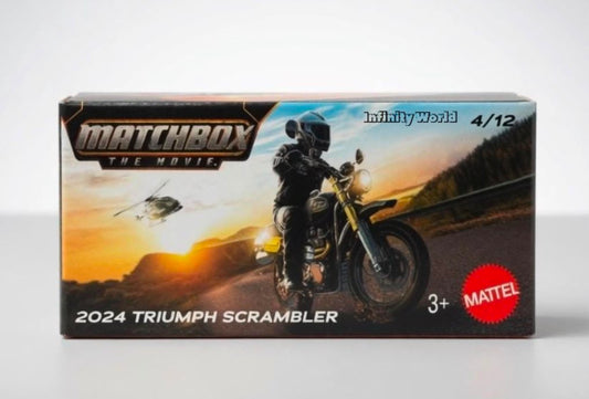Matchbox The Movie 2024 Triumph Scrambler