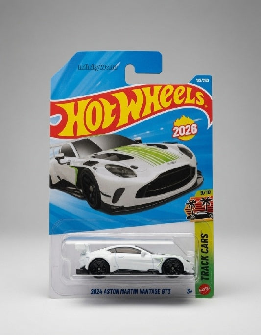 Hotwheels 2024 Asto Martin Vantage Gt3 Exotic Cars