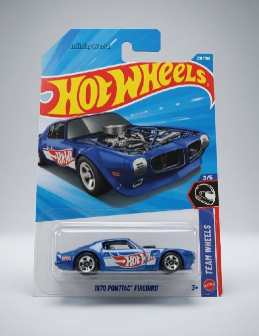 Hotwheels 1970 Pontiac Firebird Team Wheels