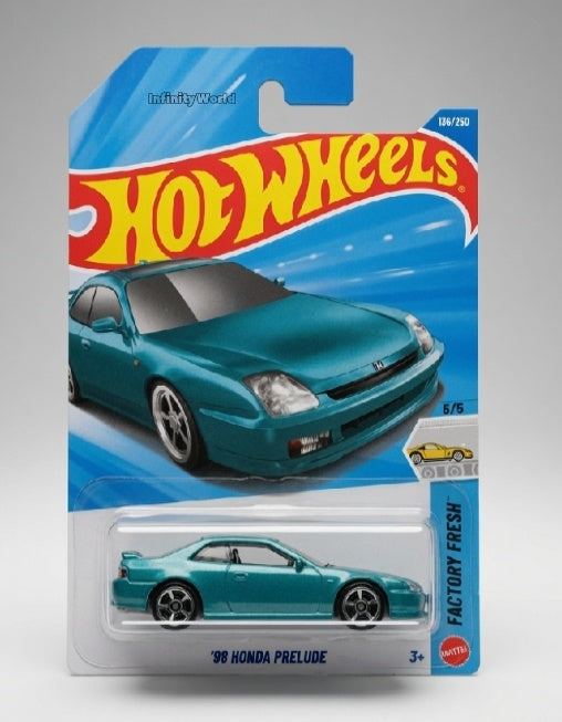 Hotwheels '98 Honda Prelude Factory Fresh