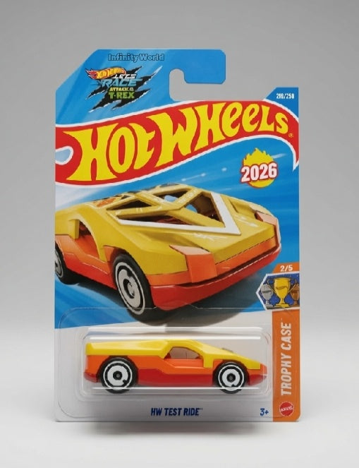 Hotwheels 2026 Hw Test Ride Trophy Case