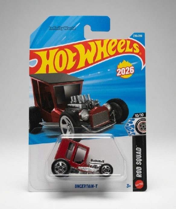 Hotwheels 2026 Uncertain-T Rod Squad