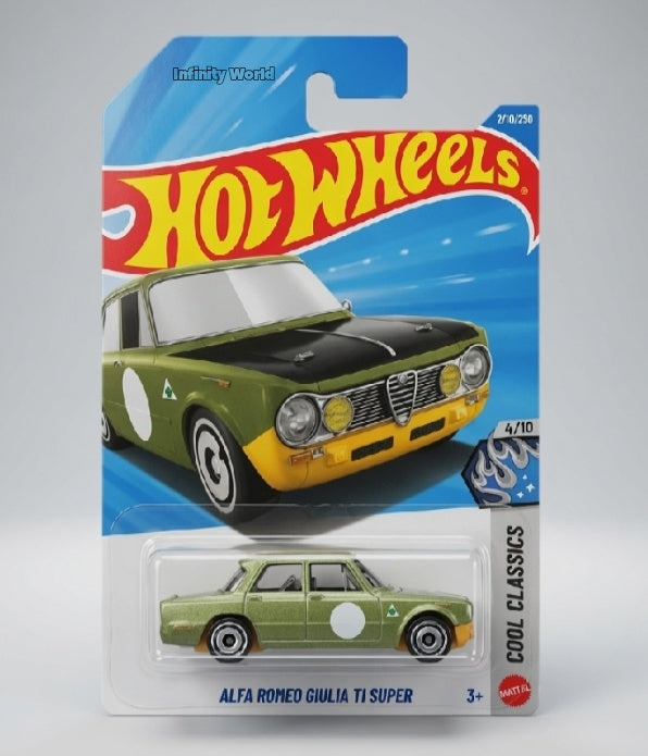Hotwheels Alfa Romeo Giulia Ti Super Cool Classics