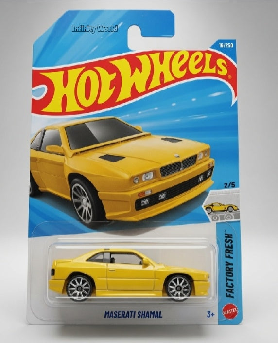 Hotwheels Maserati Shamal Factory Fresh