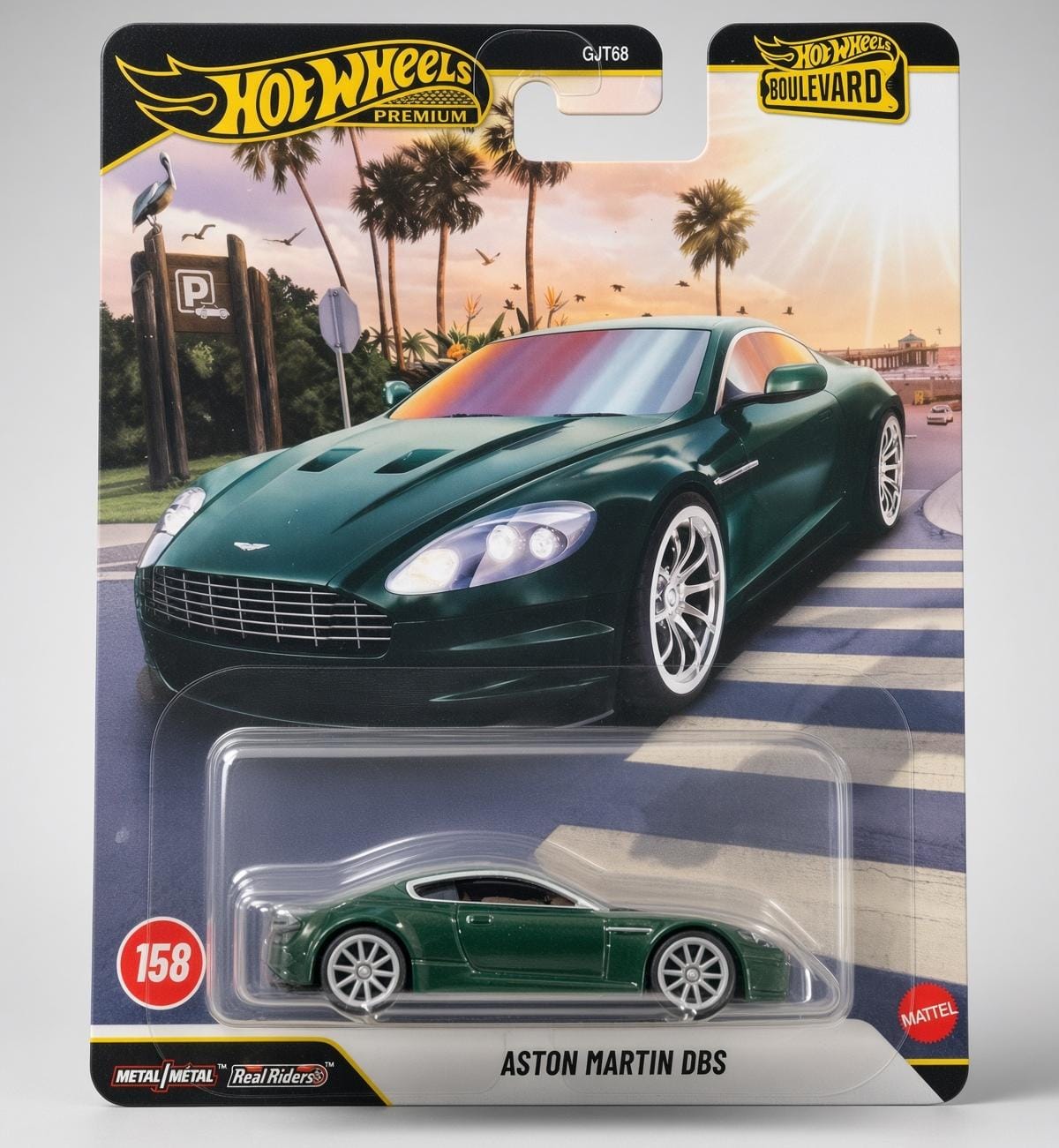 Hotwheels Aston Martin DBS Premium Boulevard British Grand Tourer