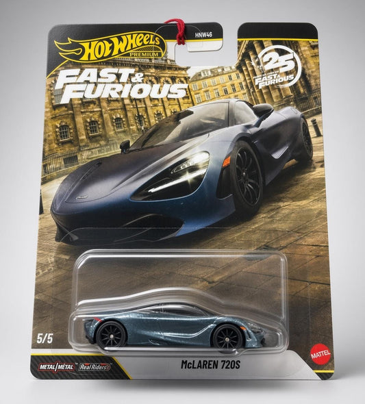 Hotwheels Premium Fast And Furious Mc Laren 720S