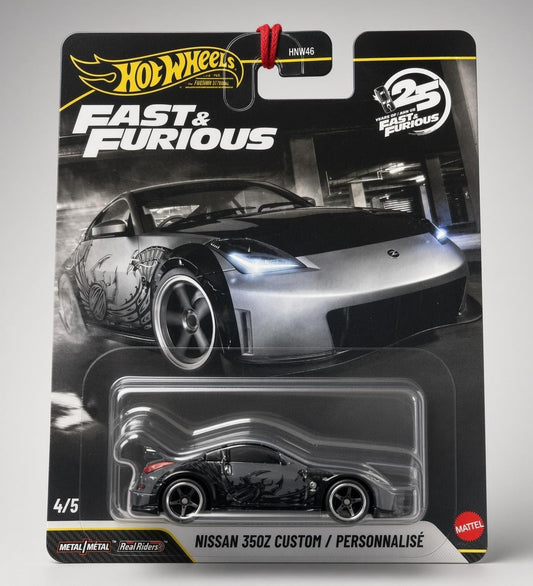Hotwheels Premium Fast And Furious Nissan 350z Custom / Personnalise