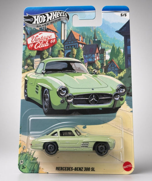 Hotwheels Silver Series Vintage Club Mercedes-Benz 300Sl