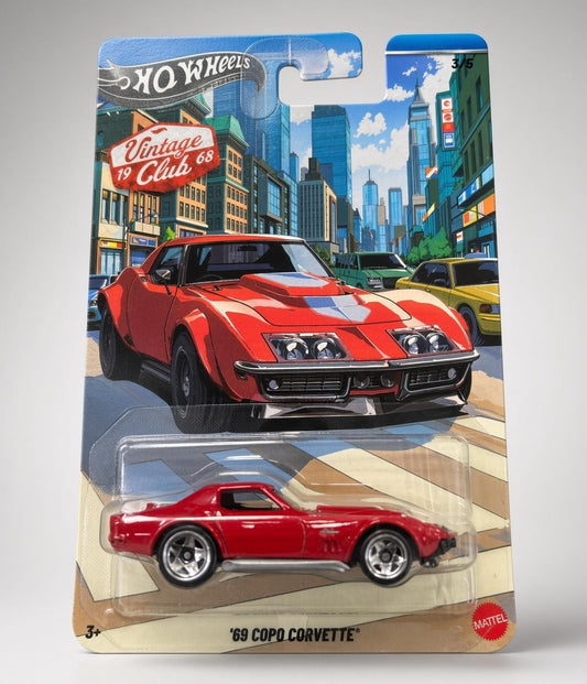 Hotwheels Silver Series Vintage Club '69Copo Corvette