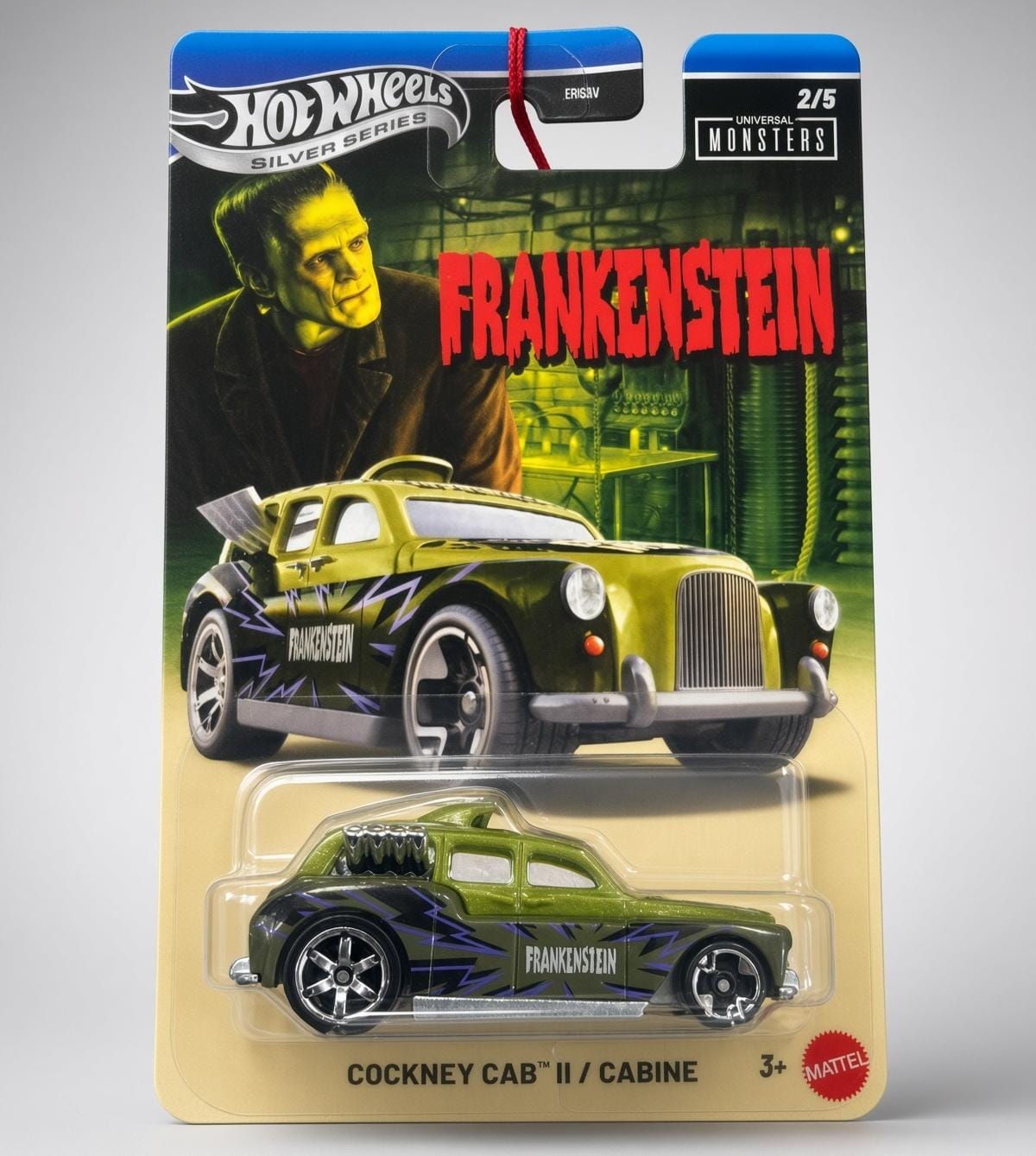 Hotwheels Silver Series Frankenstein Cockney Cab II / Cabine