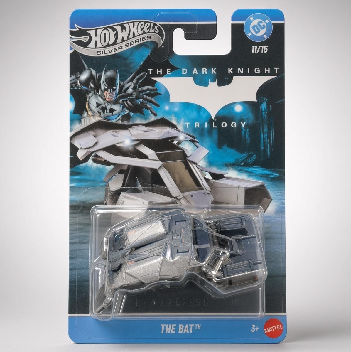 Hotwheels Silver Series The Dark Knight The Bat