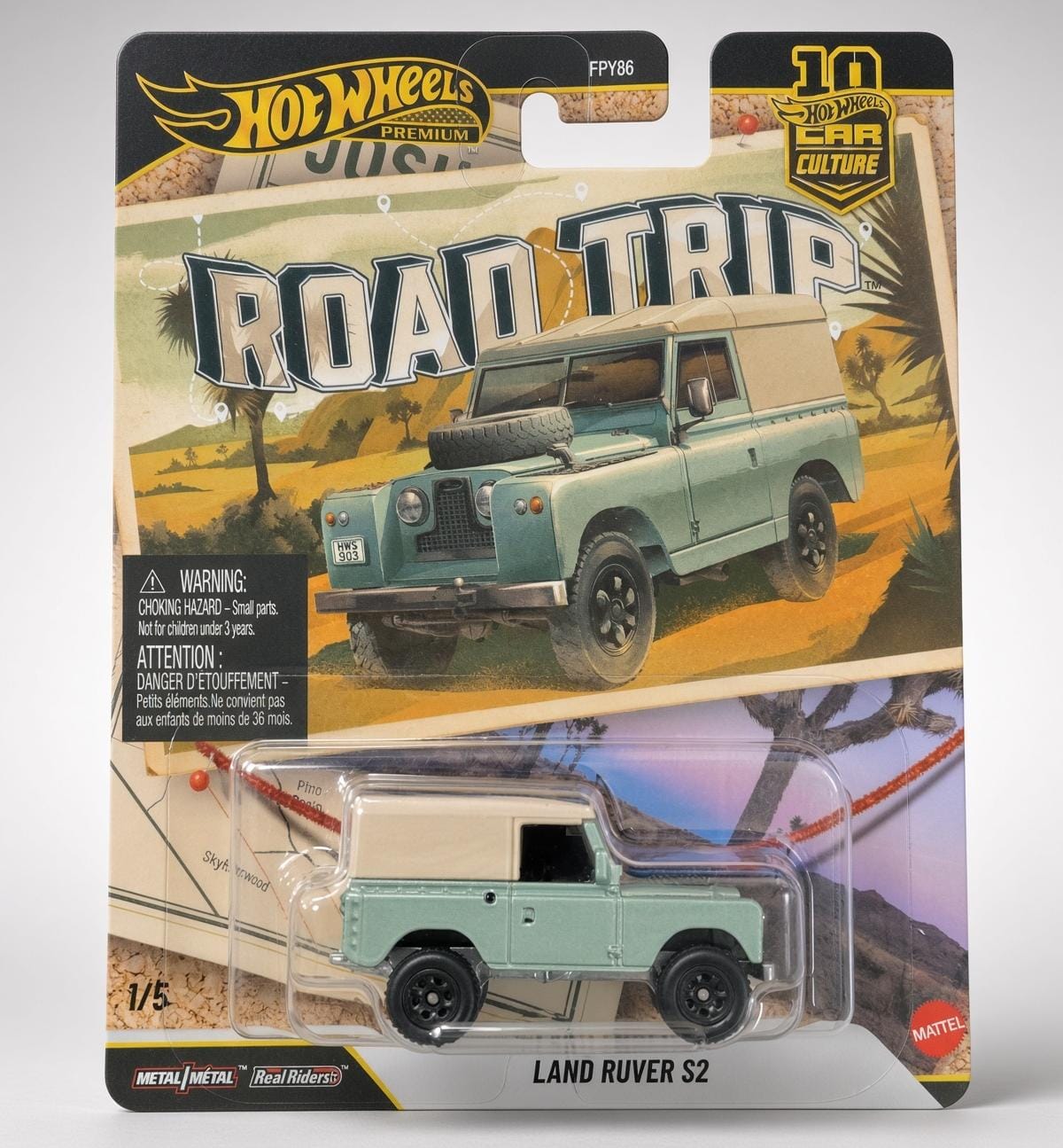 Hotwheels Premium Land Rover S2