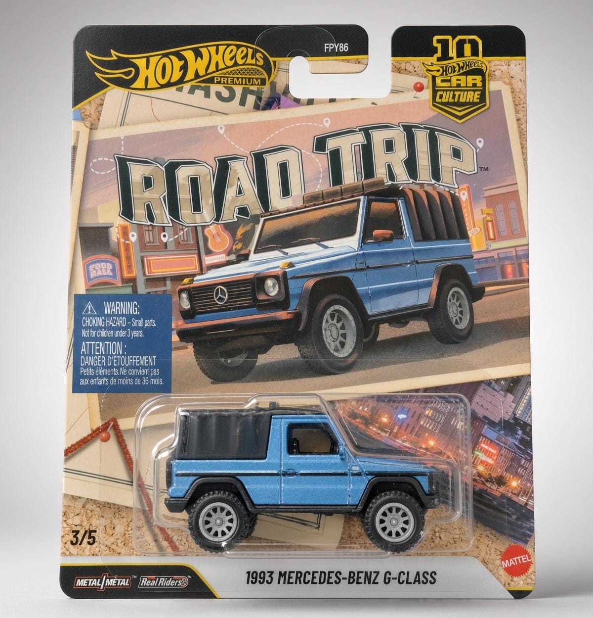 Hotwheels Premium 1993 Mercedes-Benz-G-Class