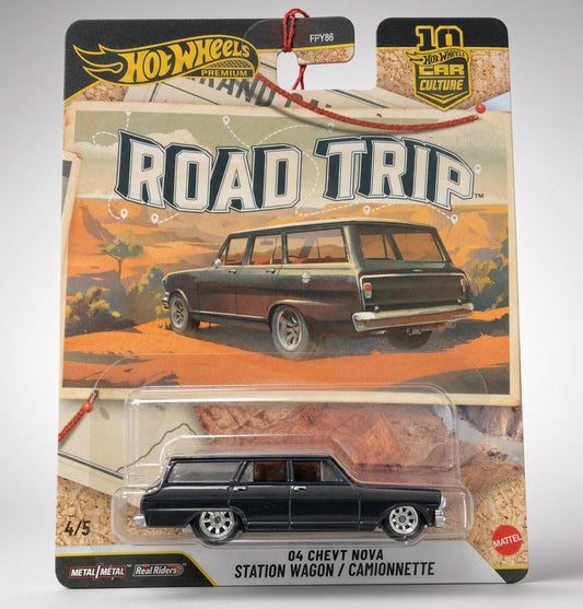 Hotwheels Premium '64 Chevy Nova Station Wagon/ Camionnette