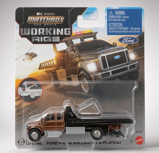 Matchbox The Movie Ford F-650 Rollback / A Plateau