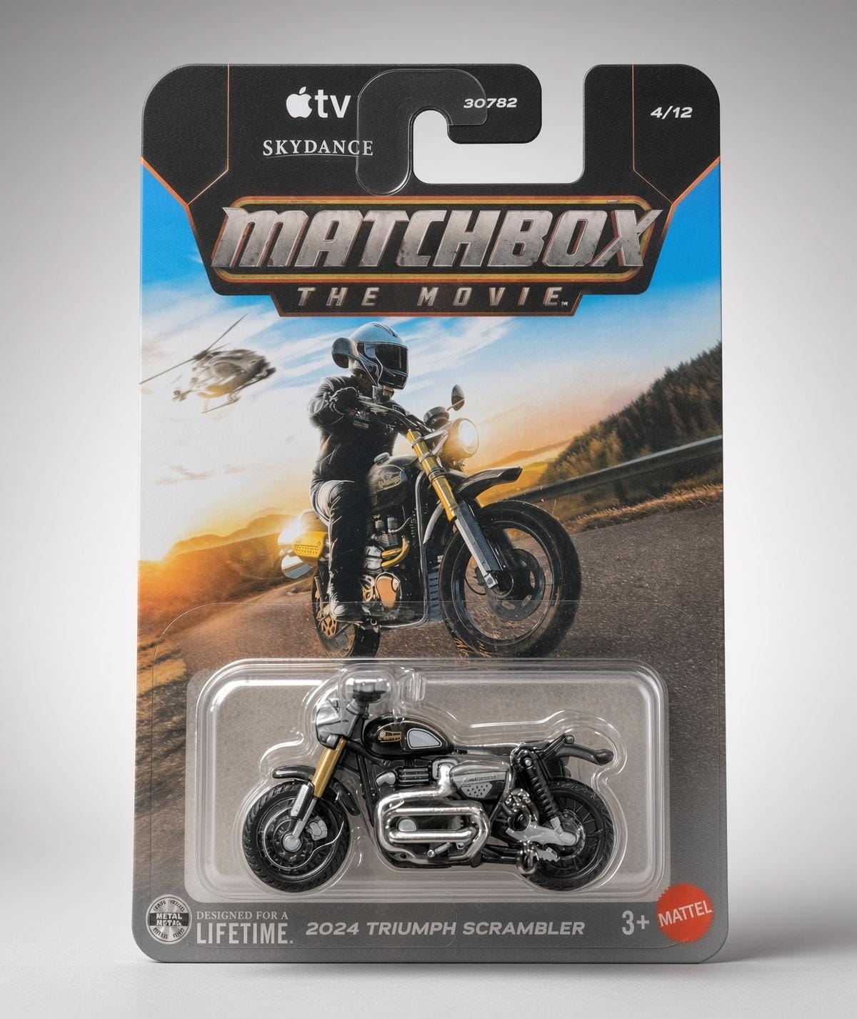 Matchbox The Movie 2024 Triumph Scrambler