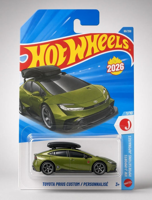 Hotwheels Toyota Prius Custom / Personalise