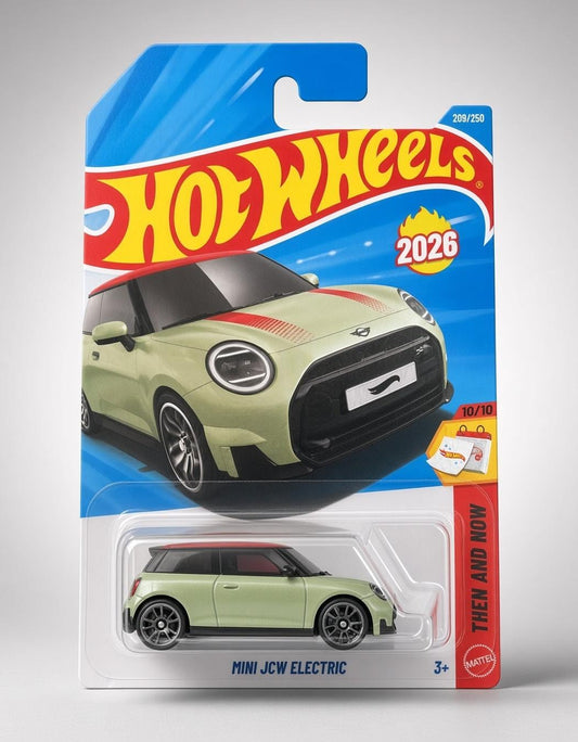 Hotwheels 2026 Mini Jcw Electric Then And Now
