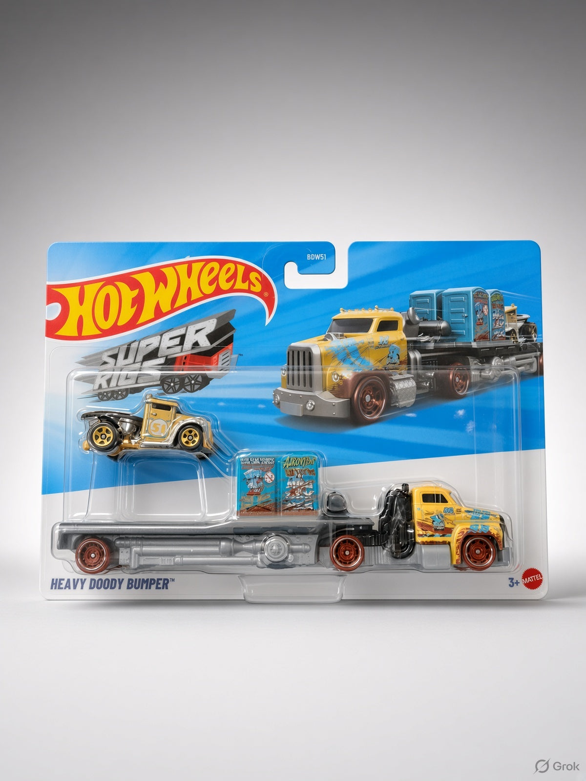 Hotwheel Super Rigs Heavy Doody Bumper