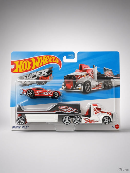 Hotwheels Super Rigs Drivin Wild