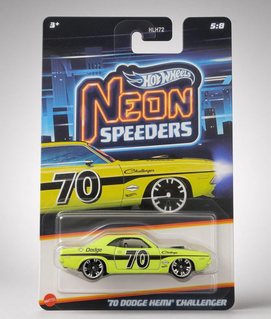 Hotwheels Neon Speeders ' 70 Dodge Hemi Challanger