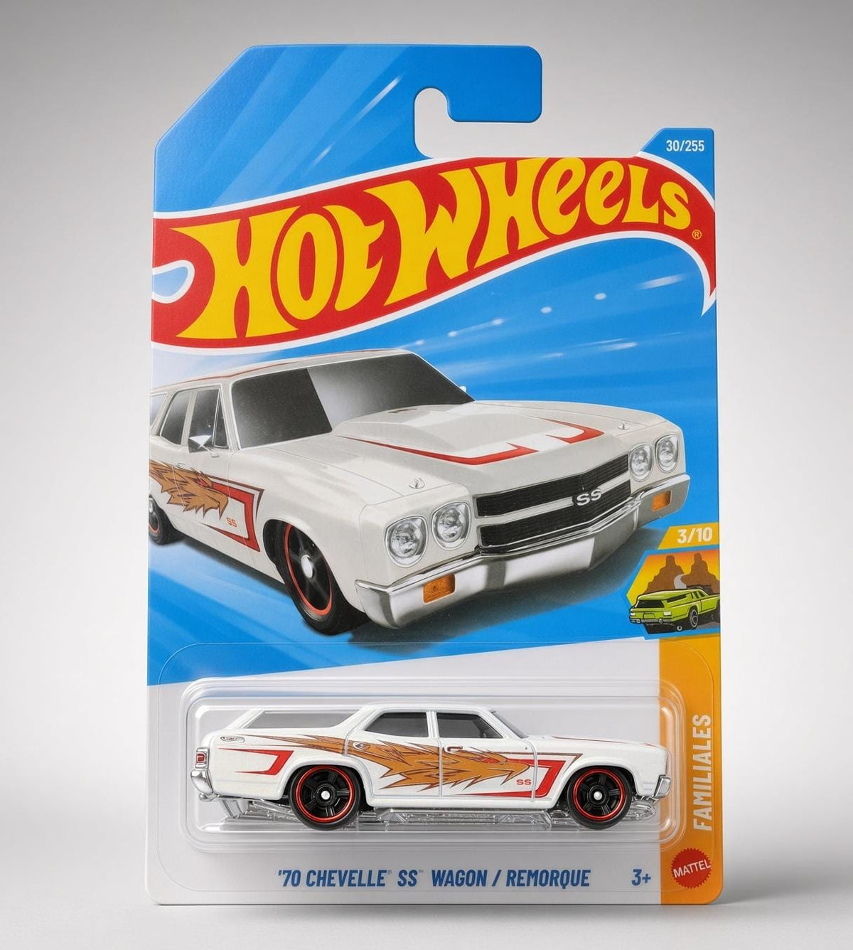 Hotwheels '70 Chevelle Ss Wagon/ Remorque