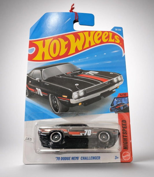 Hotwheels '70 Dodge Hemi Challenger Night Speed