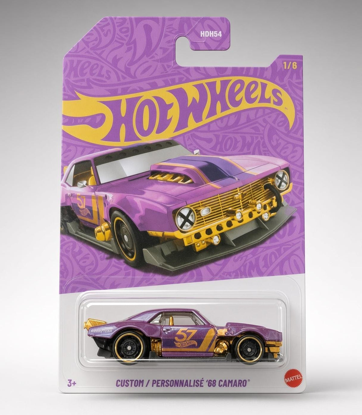 Hotwheels Custom / Personnalise '68 Camaro