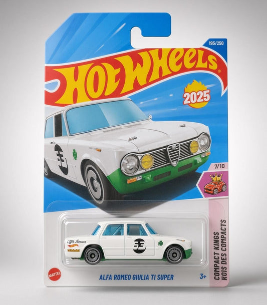 Hotwheels 2025 Alfa Romeo Giulia Ti Super Compact Kings Rois Des Compact