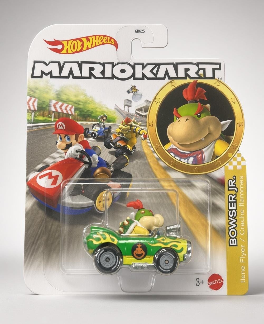 Hotwheels Mariokart Bowser Jr.