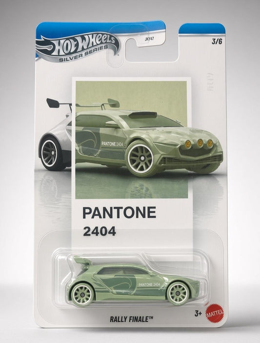 Hotwheels Silver Series Pantone 2404 Rally Finale