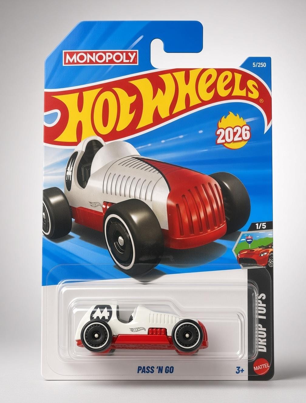 Hotwheels 2026 Pass'N Go Drop Tops
