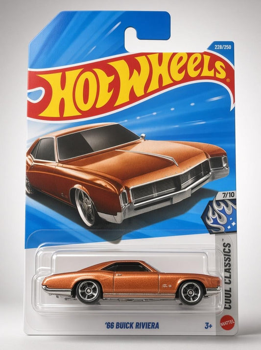 Hotwheels '66 Buick Riviera Cool Classic