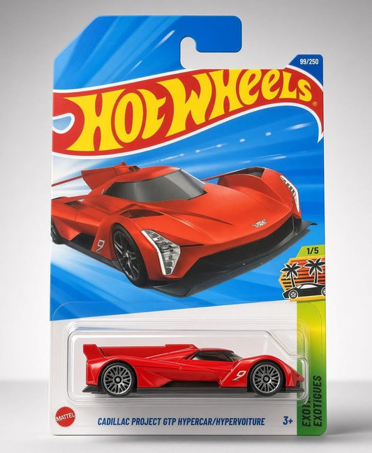 Hotwheels Cadillac Project Gtp Hypercar/Hypervoiture Exotic Exoticues