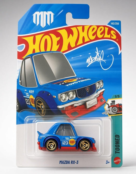 Hotwheels MazdaRx-3 Tooned